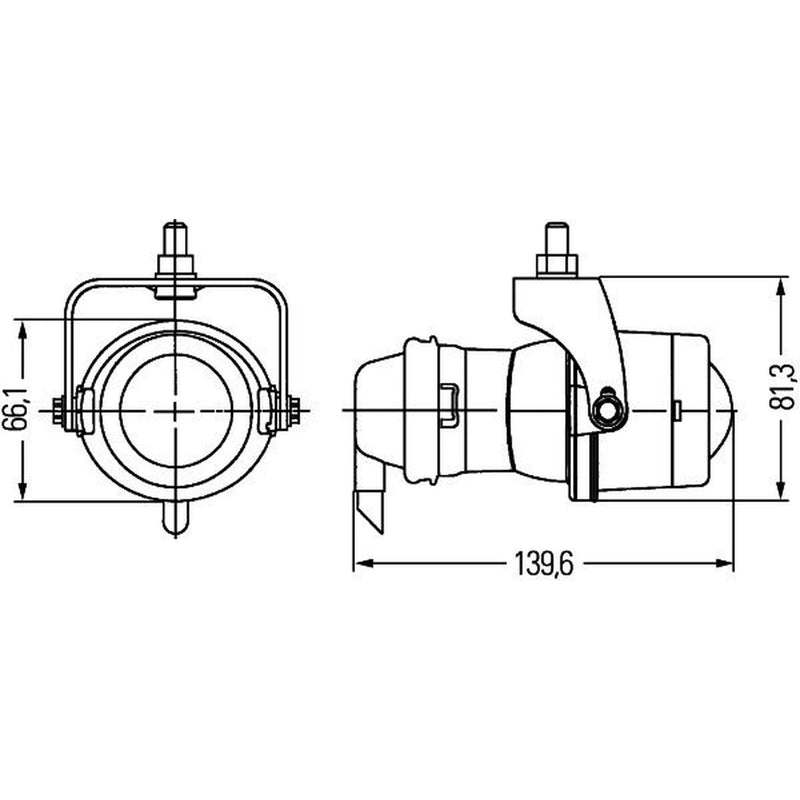 Hella Worklight High 1GL 008 090-201