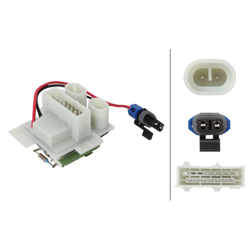 Hella Heater Blower Resistor 9ML 366 410-821