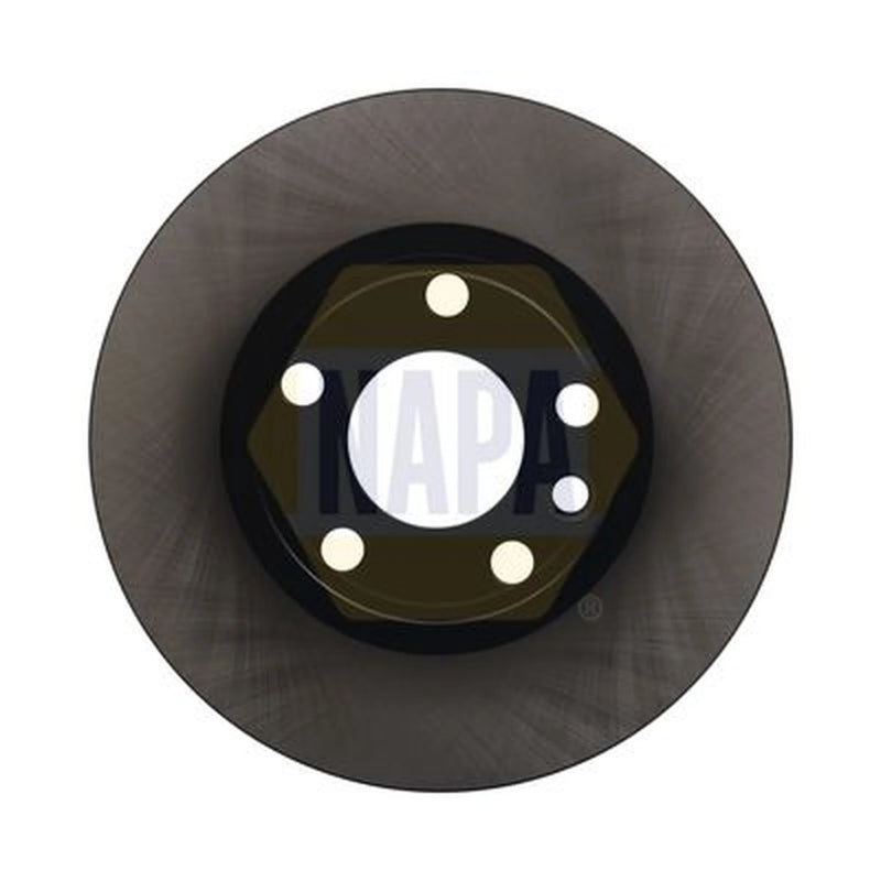 NAPA 2 x Solid Front Brake Discs NBD5928-x2