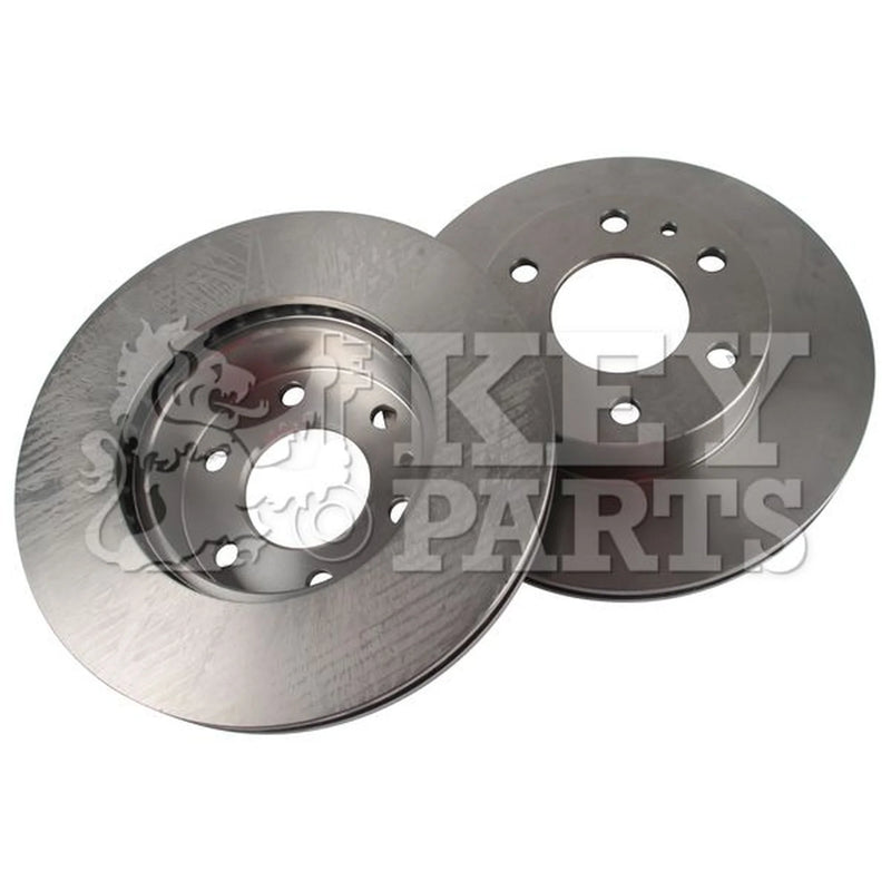 Key Parts 2 x Vented Front Brake Discs KBD4709-x2