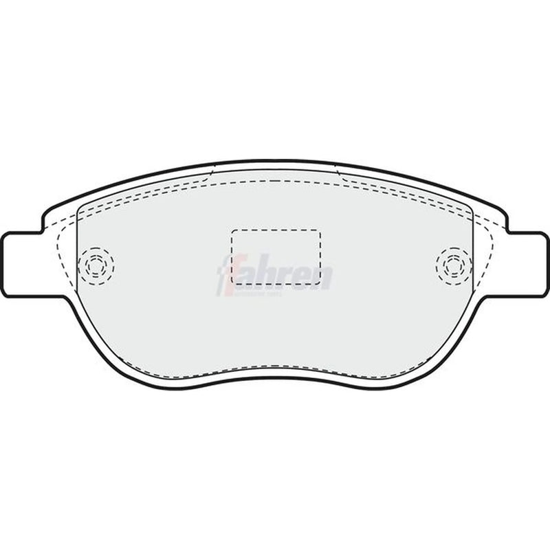 Fahren Front Brake Pad Set FBP3060