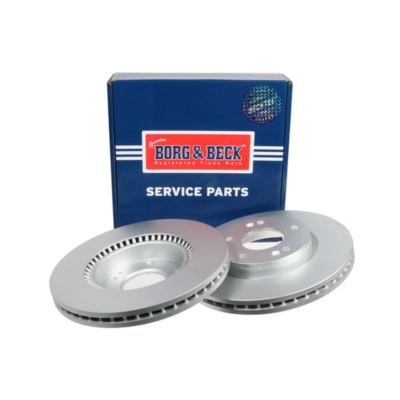 Borg & Beck 2 x Vented Front Brake Discs BBD4495-x2