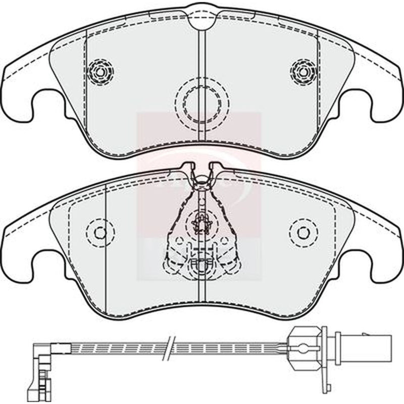 Apec Front Brake Pad Set PD4249