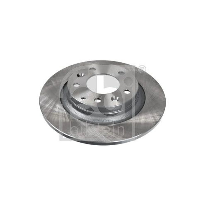 Febi 2 x Solid Rear Brake Discs 108379-x2
