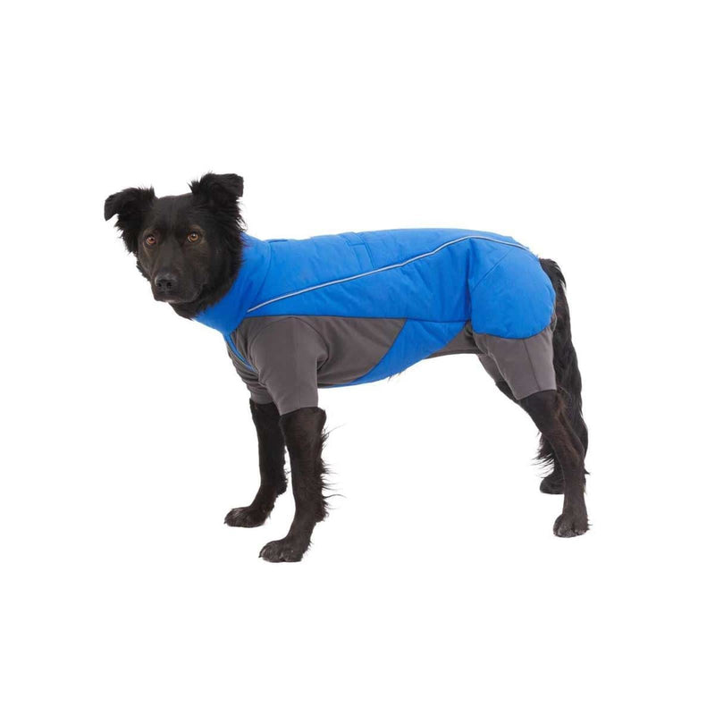 Ruffwear Vert Coverall Dog Snow Suit in Blue Pool (Medium) - Ruffwear - Van Life Living