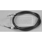 Borg & Beck Handbrake Cable Left Rear BKB2786