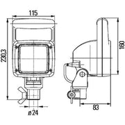 Hella Worklight High 1GA 996 150-151