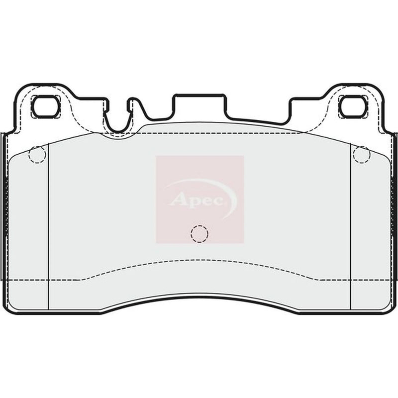 Apec Rear Brake Pad Set PAD1837
