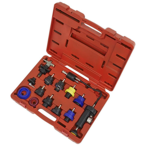 Sealey Cooling System Pressure Test Kit 13pc VS0014 Sealey  - Town Parts