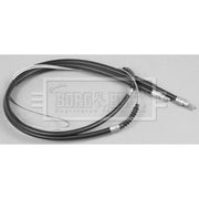 Borg & Beck Handbrake Cable Rear BKB2475