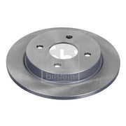 Febi 2 x Solid Rear Brake Discs 05652-x2