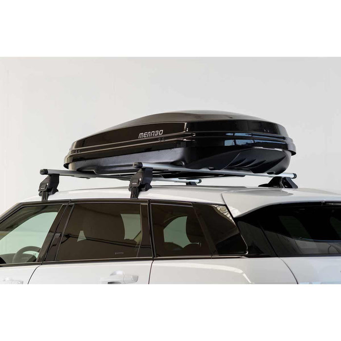 Menabo Diamond 450 Litre Black Roof Box with Duo / Dual Opening (75kg Max.) - Menabo - Van Life Living