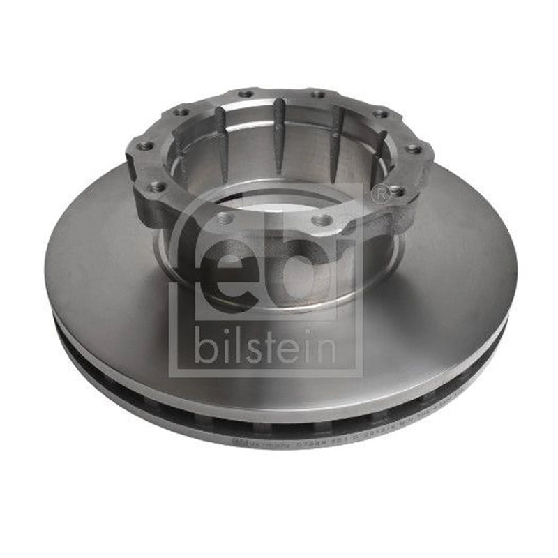 Febi Brake Disc Set Vented Rear 07388