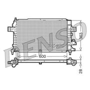 Denso Engine Radiator fits Opel Astra G 2003-2005 1.7