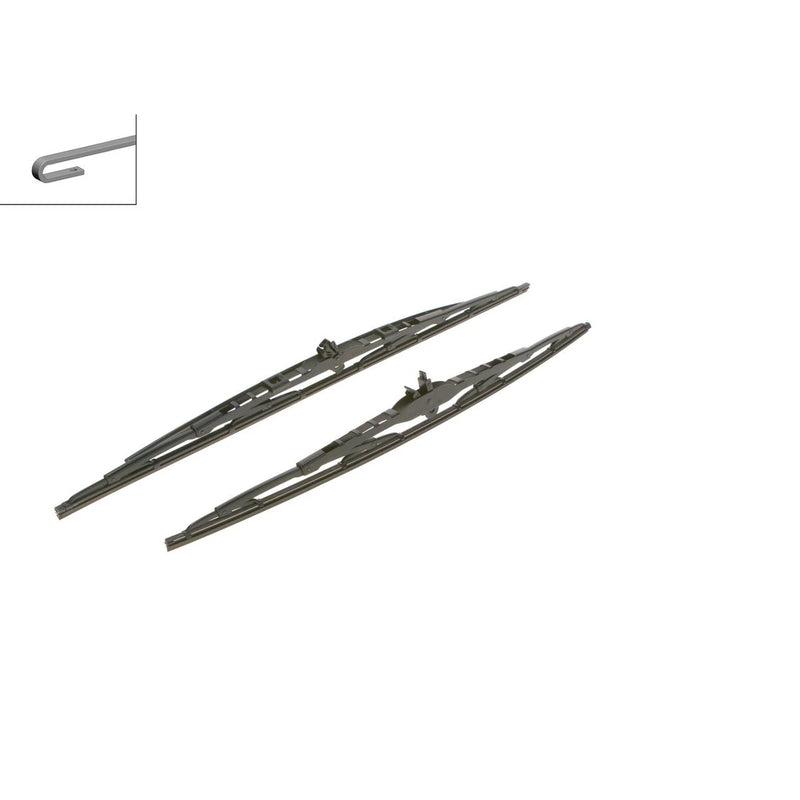 Bosch Twin Spoiler Wiper Blade Set 600mm + 530mm — 801S