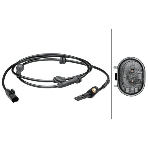 Hella ABS Wheel Speed Sensor Rear 6PU 012 679-291