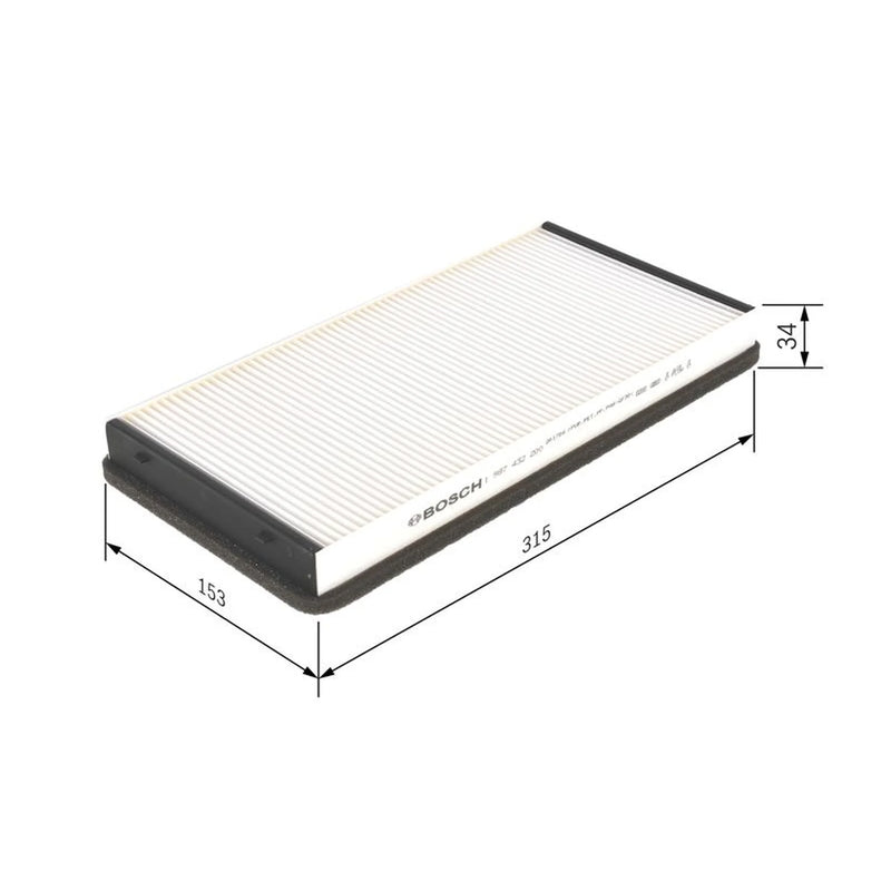 Bosch Cabin Air Filter (Pollen Filter) 1 987 432 200
