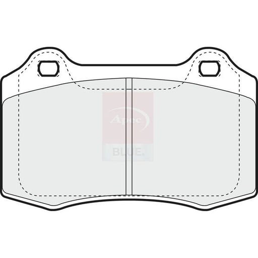 Apec Front Brake Pad Set PD3462