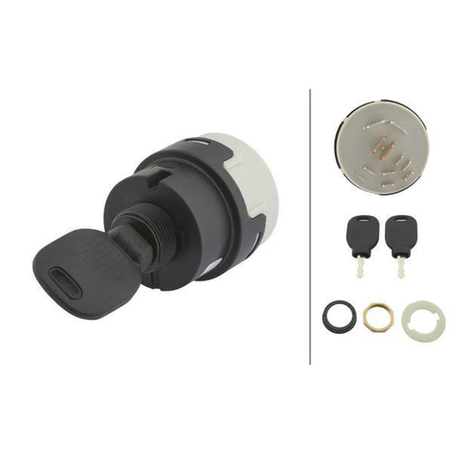Hella Ignition Key Switch 6JB 003 959-021
