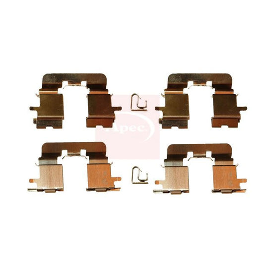 Apec Brake Pad Accessory Fitting Kit Rear KIT591