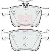 Apec Rear Brake Pad Set PD3366