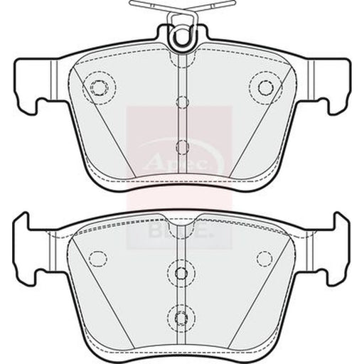 Apec Rear Brake Pad Set PD3366