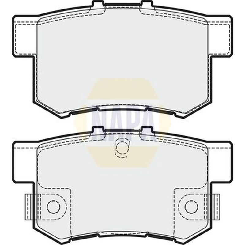 NAPA Rear Brake Pad Set NBP1950