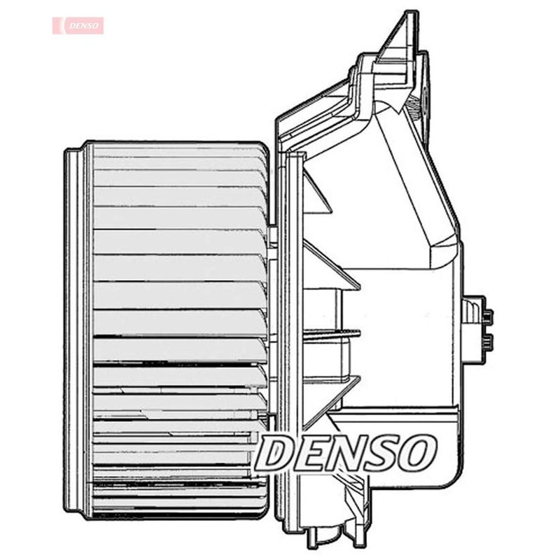 Denso Heater Blower Fan DEA09045