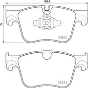 Mintex Front Brake Pad Set MDB4053