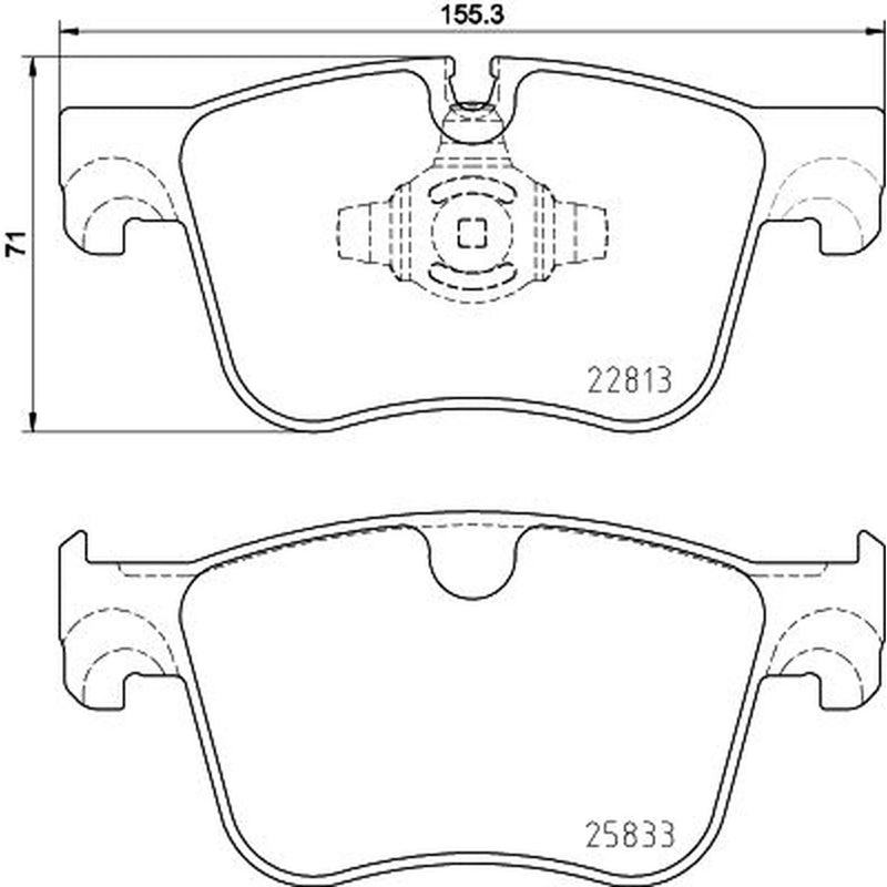 Mintex Front Brake Pad Set MDB4053