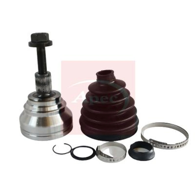 Apec CV Axle Shaft Assembly Wheel Side ACV1004