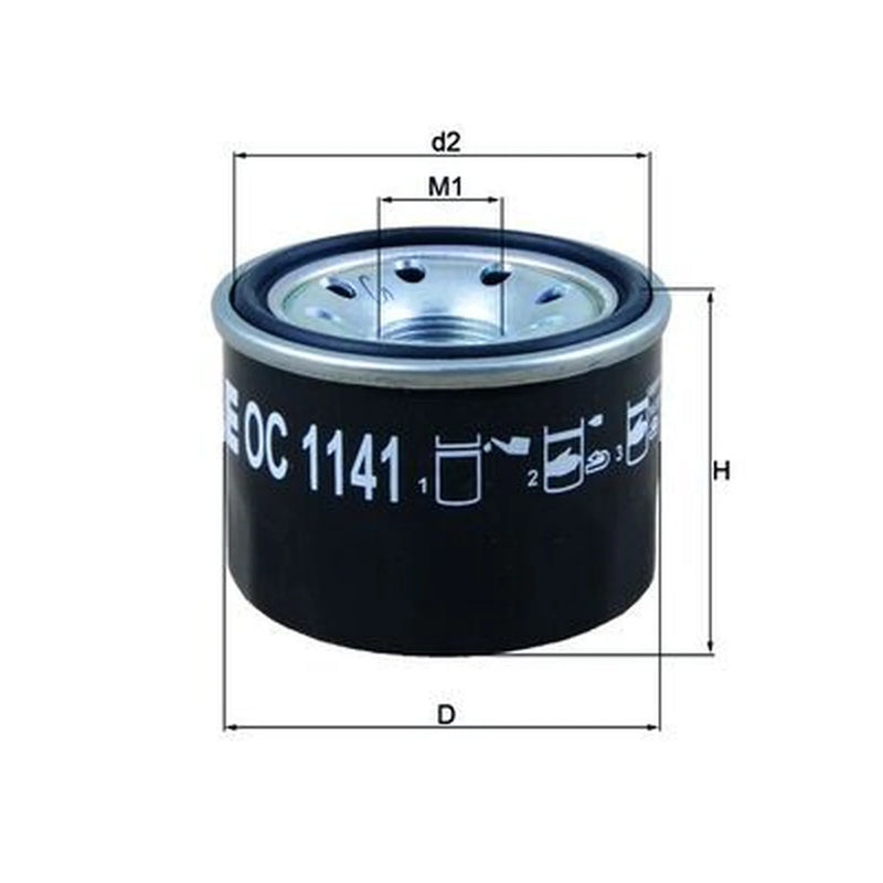 Mahle Engine Oil Filter OC 1141
