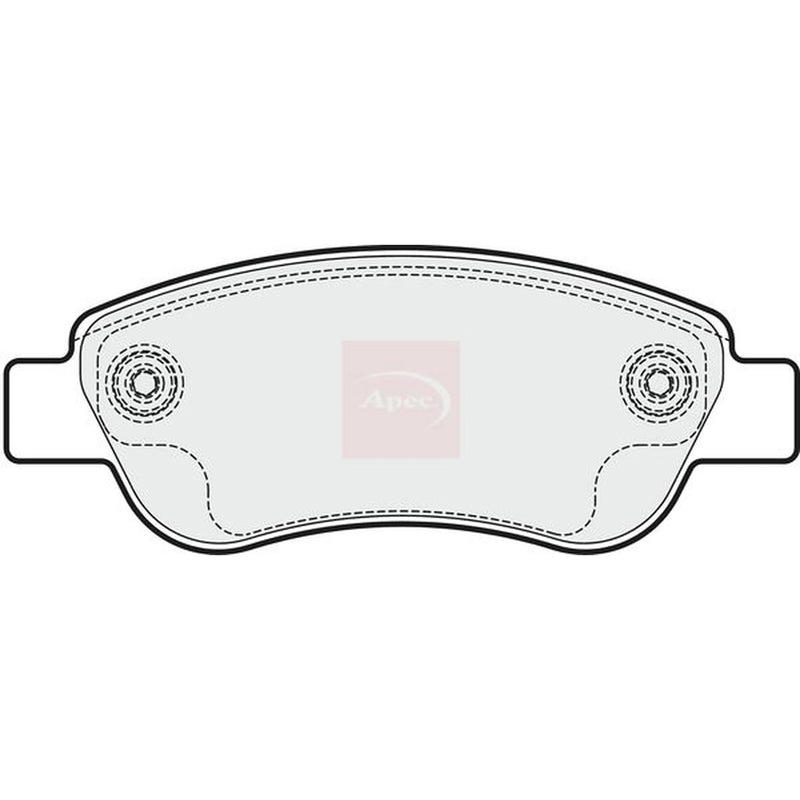 Apec Front Brake Pad Set PAD2042
