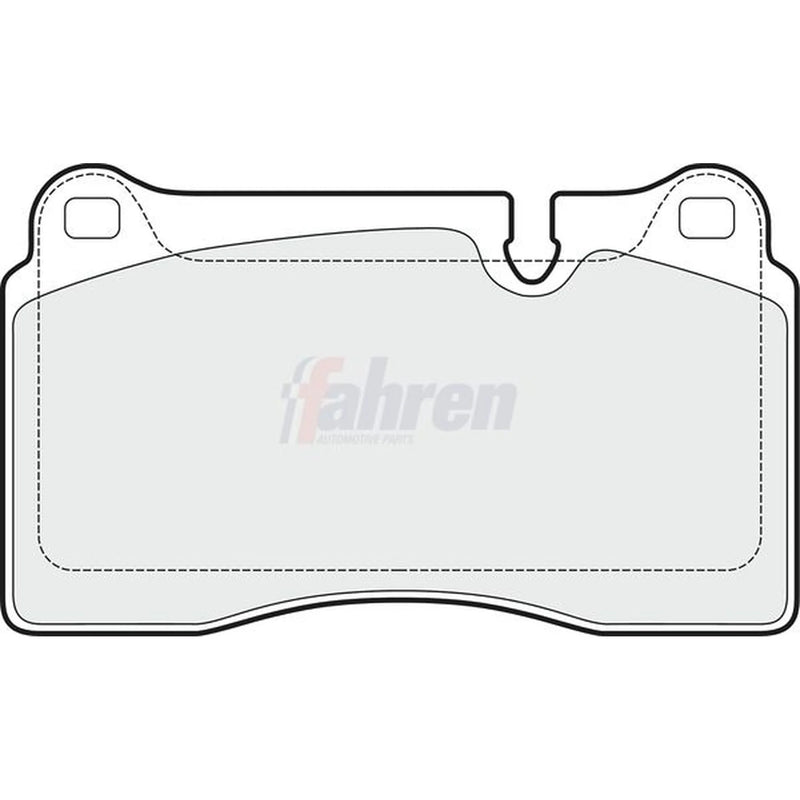 Fahren Front & Rear Pads fits Land Rover Range Rover 2002-2012 4.2 4.4