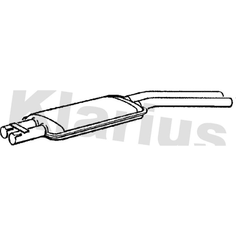 Klarius Box With Centre Pipe Centre MZ62W