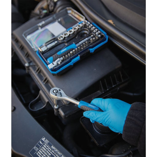 Draper Socket Set, 1/4" Sq. Dr. (35 Piece) 04777 Draper  - Town Parts