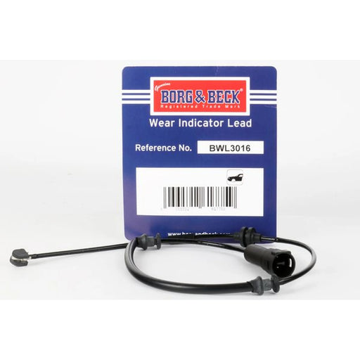 Borg & Beck Brake Pad Wear Sensor Front BWL3016