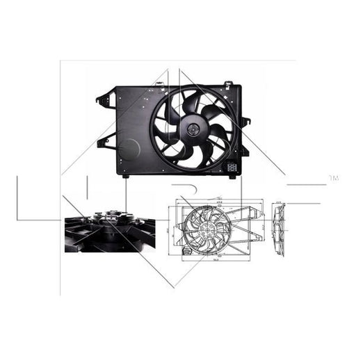 NRF Engine Cooling Fan 47005