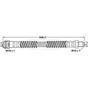 Borg & Beck Brake Hydraulic Hose Line Rear Right BBH7093