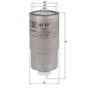 Mahle Fuel Filter Element KC 47