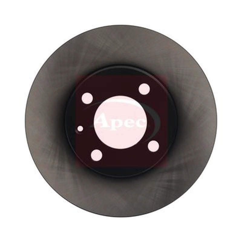 Apec 2 x Solid Front Brake Discs DSK197-x2