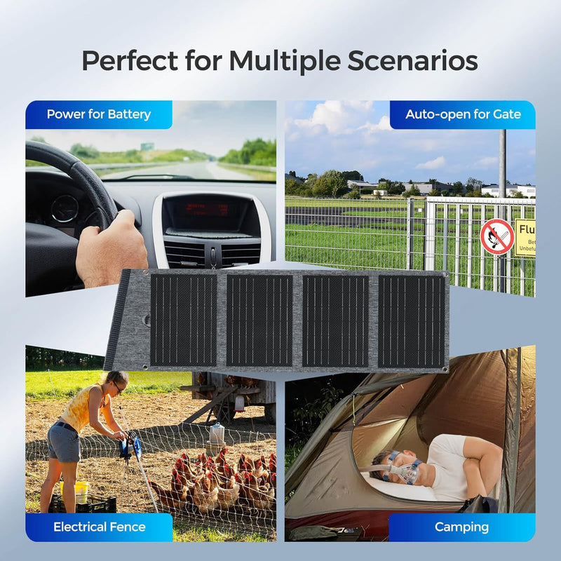 Renogy E.FLEX-SE 30W Portable Solar Panel - Dyna-mo Solar - Van Life Living