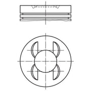 Mahle Piston Cylinder Bore = 97mm 002 85 02