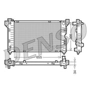 Denso Engine Radiator fits Chrysler Tacuma 1995-2001 2.0 2.4 3.0 3.3 3.8