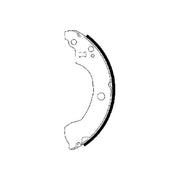 Mintex Brake Shoe Set Axle Kit MFR543