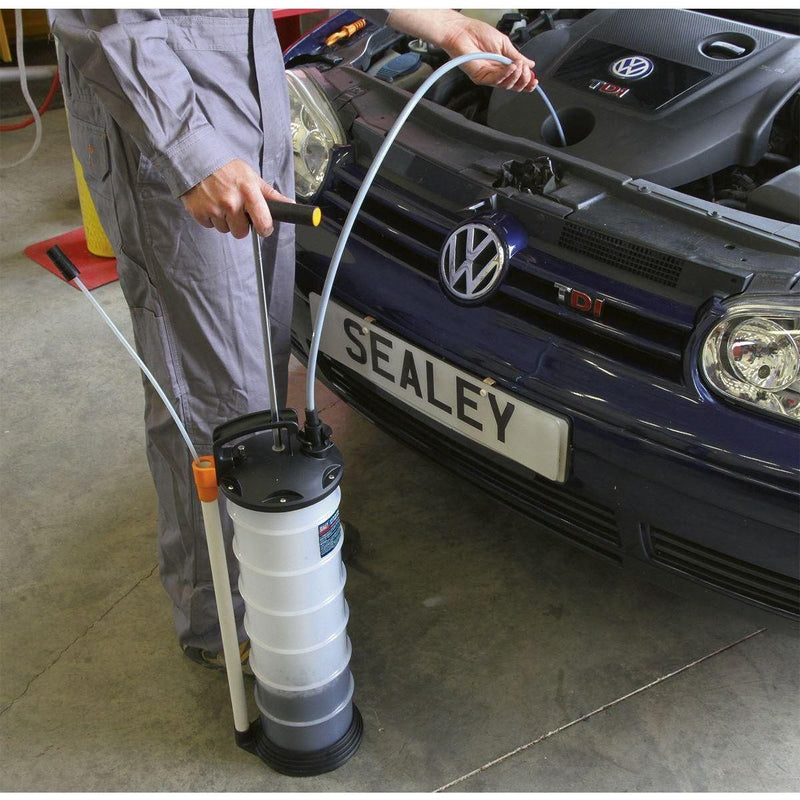 Sealey Vacuum Oil & Fluid Extractor Manual 6.5L TP69 Sealey  - Town Parts