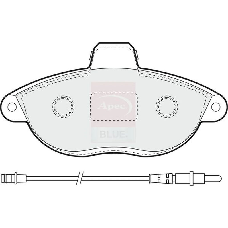 Apec Front Brake Pad Set PD3315