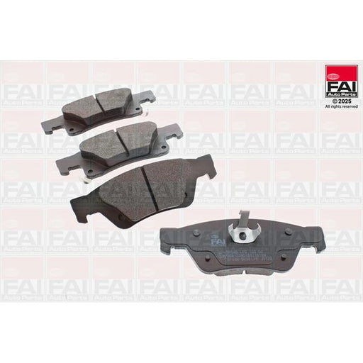 FAI Rear Brake Pad Set BP589