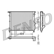 Denso Engine Radiator fits Renault 19 1989-1995 1.4