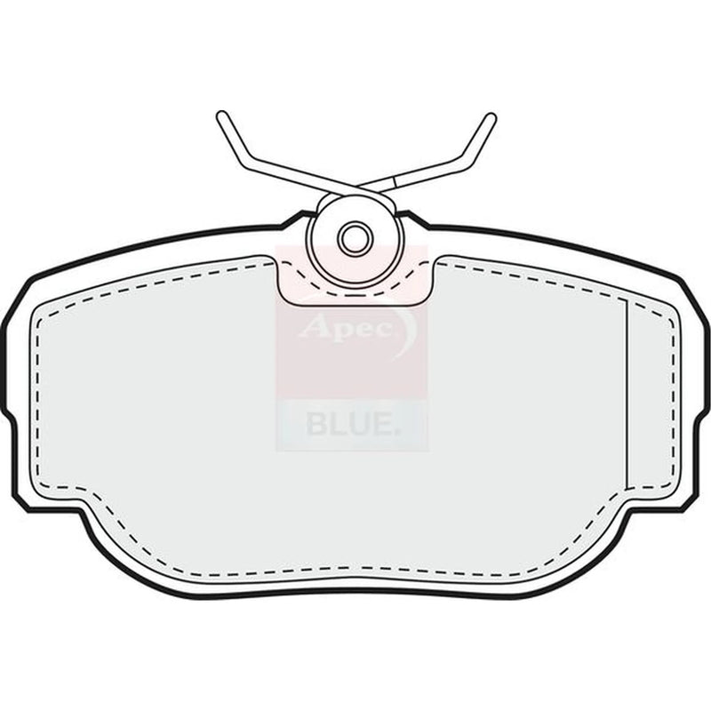 Apec Rear Brake Pad Set PD3297